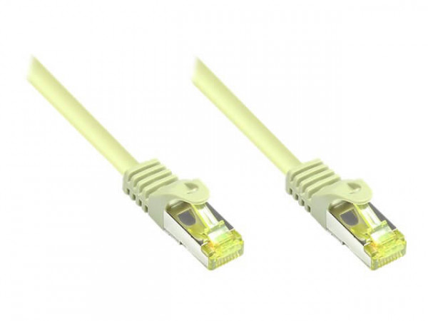 Good Connections Patchkabel m. Cat.7 Rohkabel grau 3m