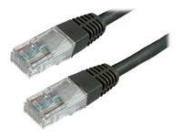 MediaRange Patchkabel RJ45 U/UTP C5e 2.0m (UTP) schwarz