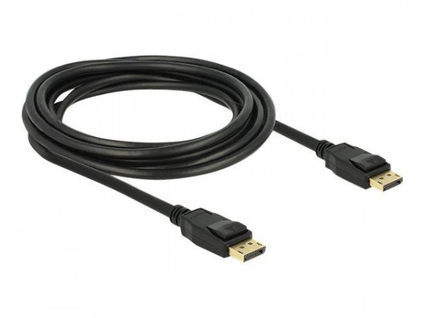 Displayport Kabel Delock DP -> DP St/St 3.00m schwarz 4K