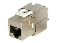 Equip Keystone Jack geschirmt Cat.6 RJ45 Anschluss 8er Set