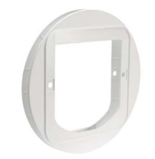 SUREFEED Katzenklappe Montageadapter - weiss
