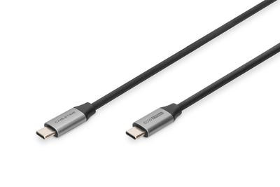 DIGITUS Anschlusskabel USB3.0/C -> C St/St 1m schwarz