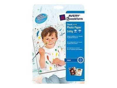 Avery Zweckform Classic Inkjet Photo Paper 2568 - Glänzend - weiß - A4 (210 x 297 mm)
