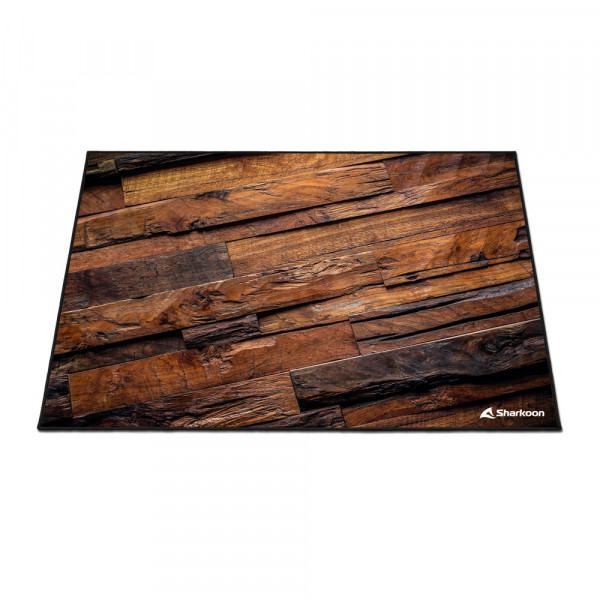 Sharkoon Bodenschutzmatte -Wood 140x100cm braun