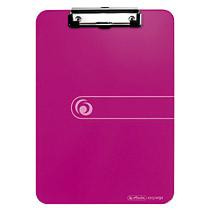 Herlitz Klemmbrett A4 PS Beere opak 1er Packung