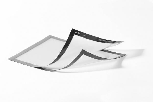 DURABLE DURAFRAME MAGNETIC PLUS A4 2 Stück silber