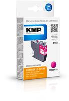 KMP Patrone Brother LC-3213M magenta 400 S. B102 remanufact.