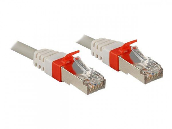 Lindy Patchkabel Cat6(A) SSTP / S/FTP PIMF grau 5.00m 10Gbit