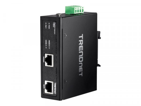 TRENDnet Injector Industrial Gbit PoE+ 30W IP 30