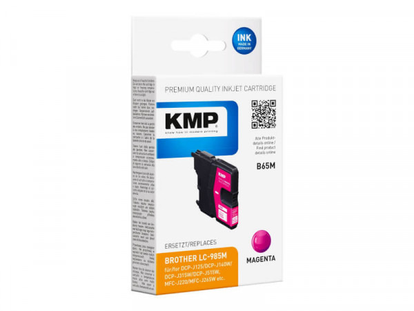 KMP Patrone Brother LC-985M 260 S. magenta