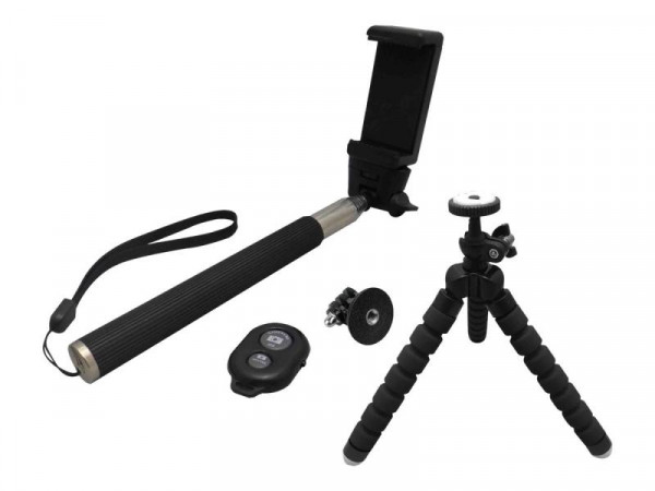 Selfie Ultron kit - Tripod mit Shutter und Selfie Stange