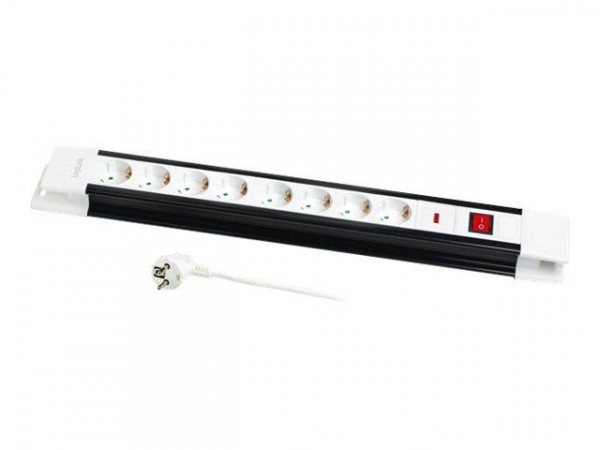 LogiLink Steckdosenleiste 8-fach, 1,5m 250V/16A m. Schalter