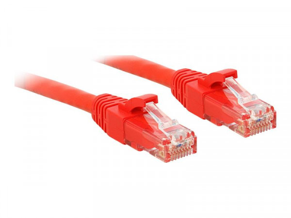 Lindy Patchkabel Cat6 U/UTP rot 10m