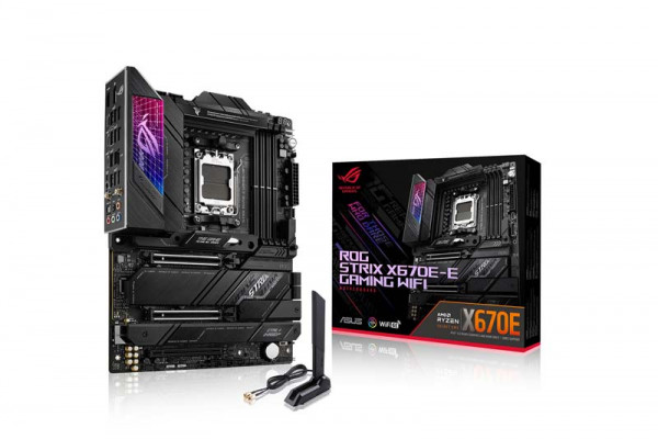 Mainboard ASUS ROG STRIX X670E-E GAMING WIFI (AMD,AM5,DDR5,ATX)