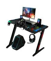Raptor Gaming-Tisch GT100 120x60cm RGB schwarz