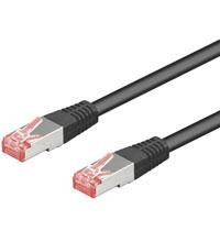 Goobay Netzwerkkabel Cat6 S/FTP, 5,0m, schwarz, Bulk