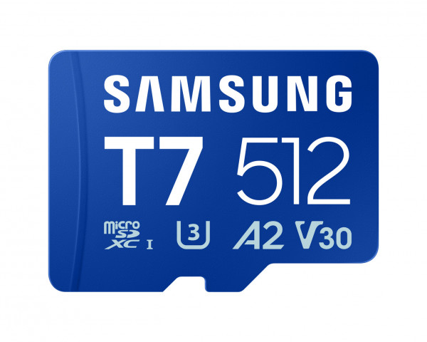 SD MicroSD Card 512GB Samsung SDXC T7 (Class10)