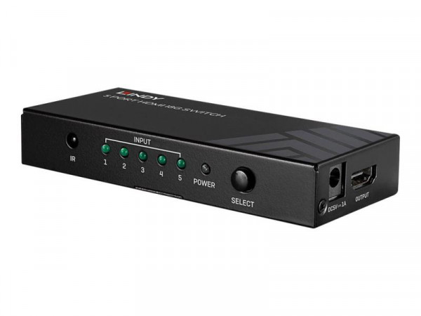 Lindy HDMI-Switch 5 Port HDMI 18G
