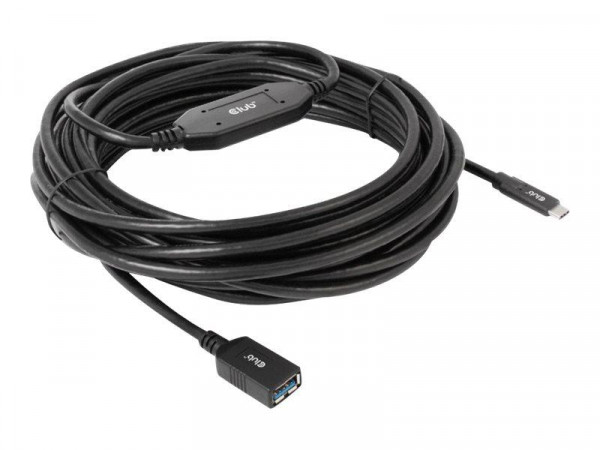 Club3D Kabel USB 3.2 Typ C USB Typ A 5Gbps St/Bu 10m