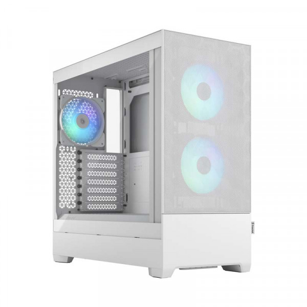 Gehäuse FRACTAL DESIGN Pop Air RGB White TG Clear Tint