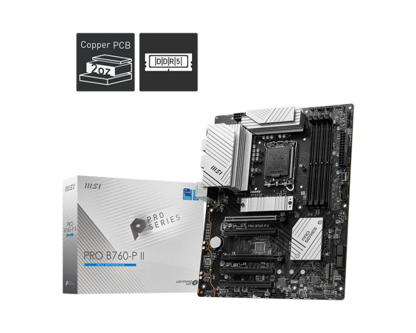 MSI PRO B760-P II (B760,S1700,ATX,DDR5)