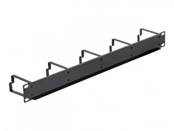 19" Kabelmanagement Delock 1HE schwarz