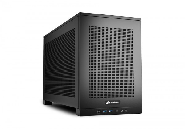Sharkoon Gehäuse Rebel C20 ITX 1xMetall schwa