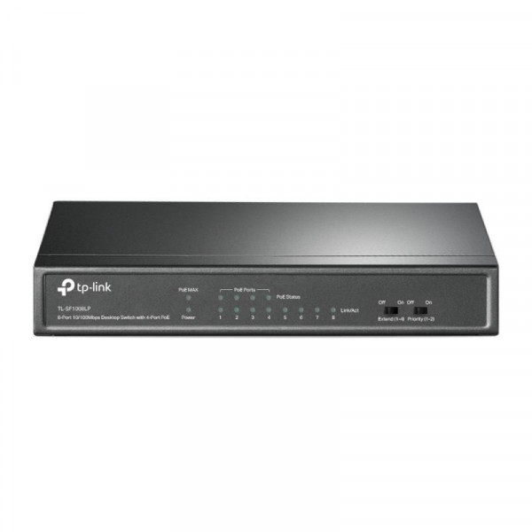 Switch TP-Link 8x GE TL-SF1008LP (davon 4PoE+)