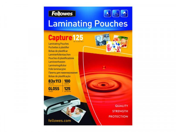 Fellowes Laminierfolie 125MIC 83X113 100 PK