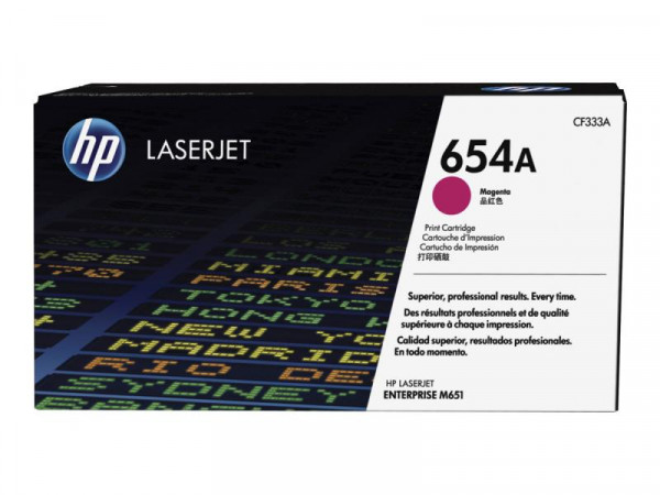 HP 654A Magenta LaserJet Tonerpatrone