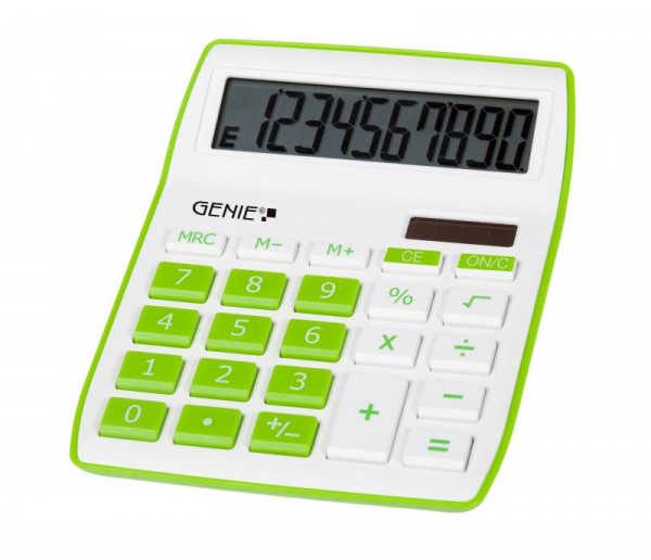 GENIE Tischrechner 840G grün
