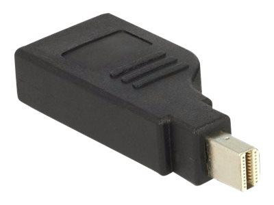 Displayport Adapter Delock mini DP -> DP St/Bu 4K 90° sw