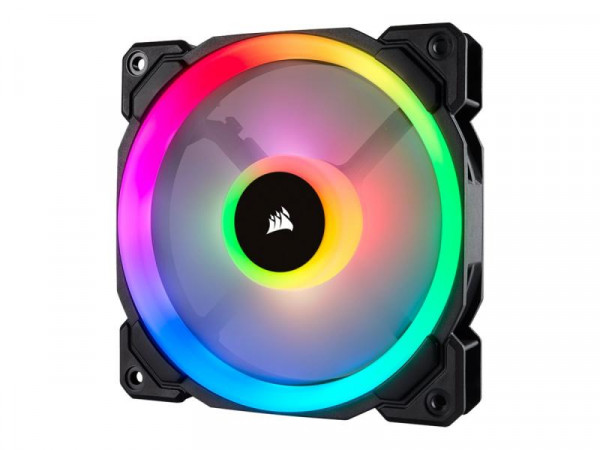 Lüfter CORSAIR 120*120*25 Dual LL120 RGB LED Single retail