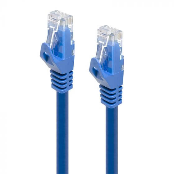 Alogic Patchkabel Cat6 2x RJ45 LSZH 2.0m blau