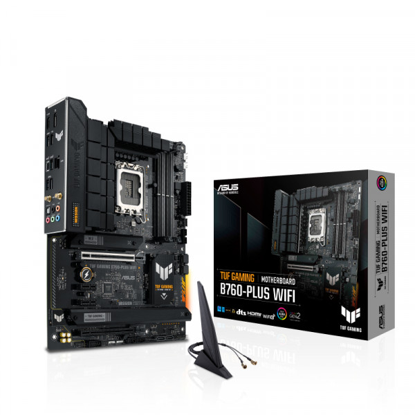 Mainboard ASUS TUF GAMING B760M-PLUS WIFI (Intel,1700,DDR5,mATX)