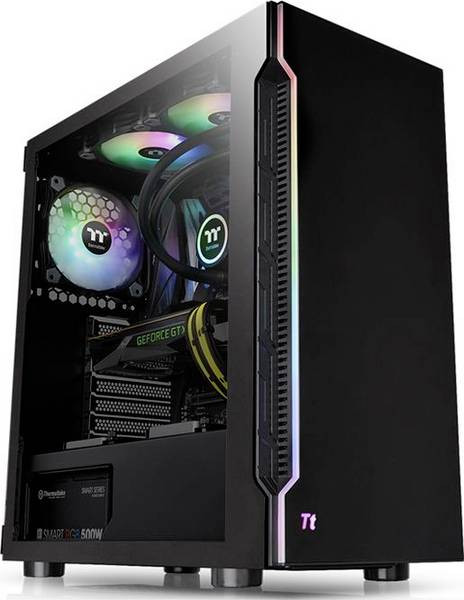 Gehäuse Thermaltake H200 TG Midi Tower "RGB
