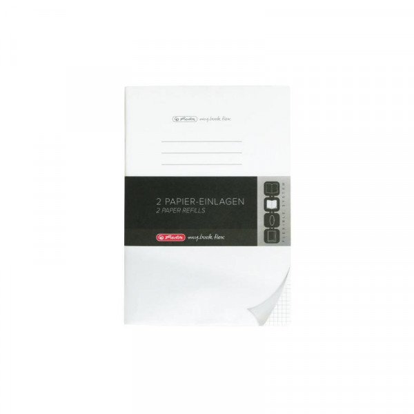 Herlitz Refill flex A4 2x40 Blatt kariert FSC Mix