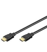 High Speed HDMI Eth., A-ST/A-ST, 3m, schwarz, HDMI 1.4 BLK