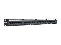 TRENDnet Patchpanel 24-port Cat6 ungeschirmt 19" 