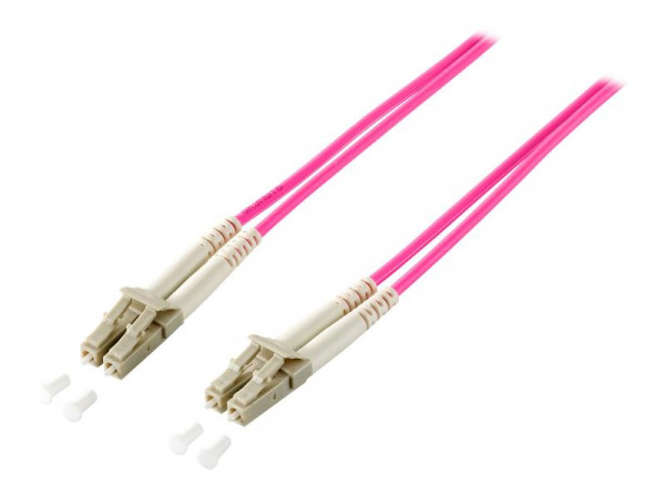 Equip LWL Patchkabel LC->LC 10.00m Multimode Duplex OM4