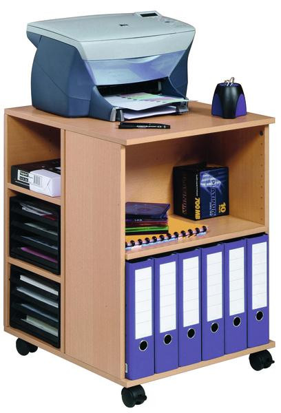 DURABLE Multifunktions-Wagen 74/59 528x748x592mm offen Buche