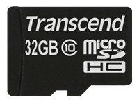 SD microSD Card 32GB Transcend SDHC Class10 w/adapter
