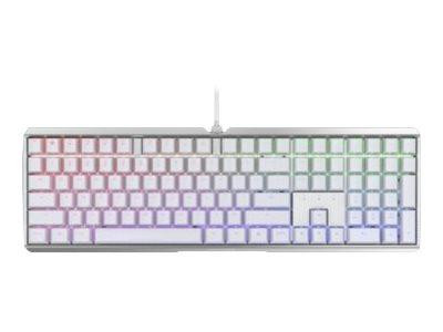 CHERRY TAS MX 3.0S RGB Corded DE-Layout weiß MX SILENT RED