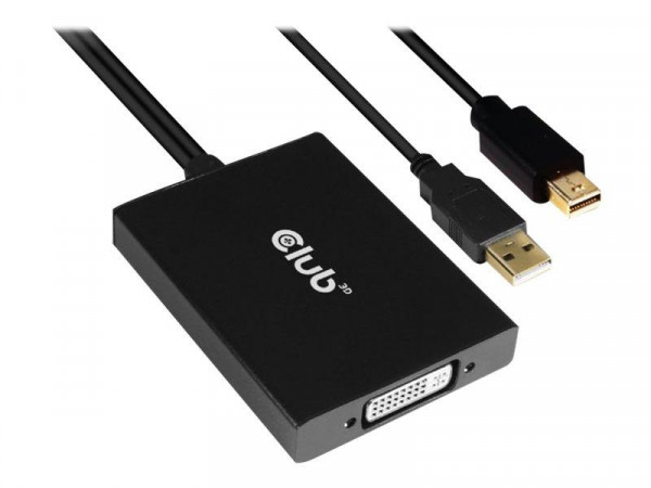 Club3D Adapter MiniDisplayport > DVI DualLink HDCP Off