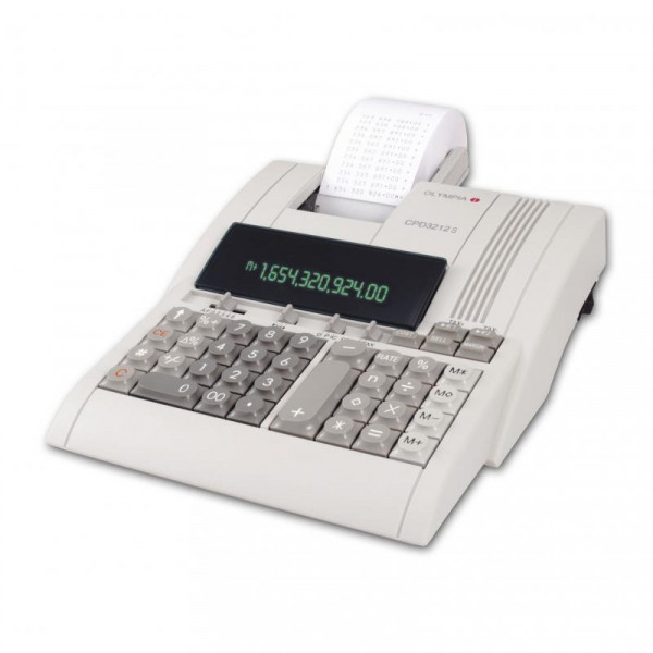 Olympia Tischrechner CPD 3212T mit Drucker