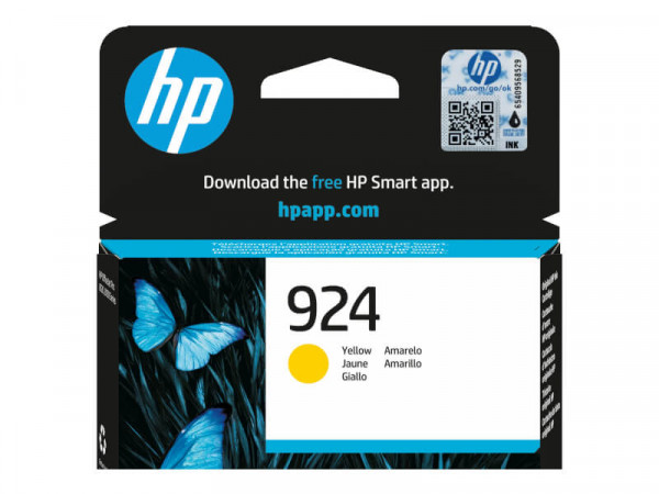 HP 924 Gelb Tintenpatrone