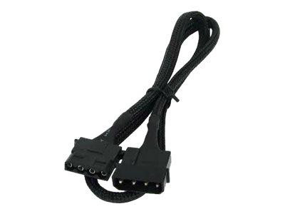 KAB Phobya 4Pin Molex Stromverlängerung 30cm - Schwarz