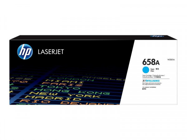 Toner HP 658A cyan W2001A 6000 Seiten