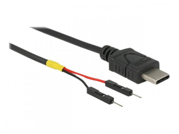 DELOCK Stromkabel USB C auf 2x Pfostenstecker einzeln 10cm