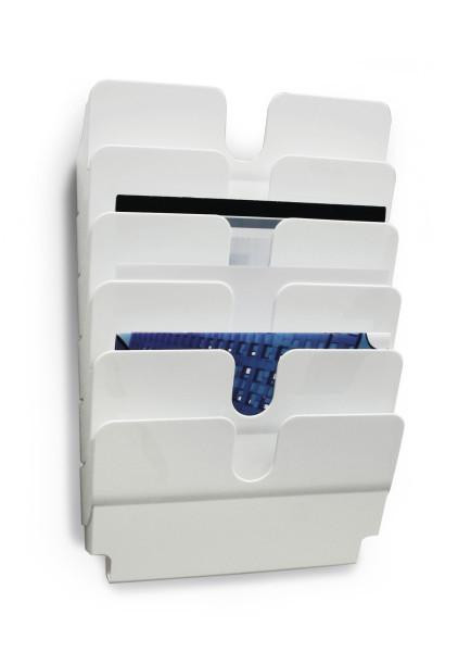 DURABLE Prospektspenderset Querformat Flexiplus 6 A4 weiß
